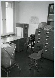 Umbau der Büros im LFSA, August/September 1990