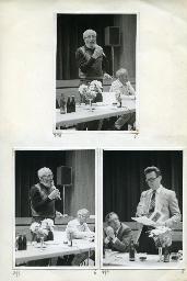 "Generalversammlung Schwerhörigen-Verein Zürich, 14.05.1984" - Redner an der GV