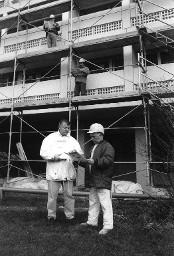 Pietro Borrini, Baden, auf der Baustelle, Juni 1997