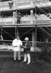 Pietro Borrini, Baden, auf der Baustelle, Juni 1997