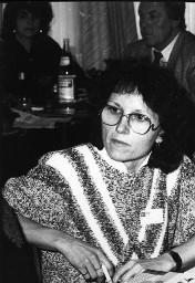 Margrit Gatschet, Lengnau, SMUV-Frauenkonferenz 1991
