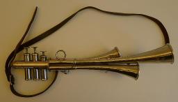 Signalhorn, dreistimmig, um 1920