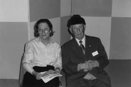 Region VII, Tessin: Giacomo Candolfi mit Tochter, am Kongress 1996