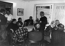 "Sekretariat Migration, Oerlikon" - Veranstaltung, vermutlich 1980er-Jahre