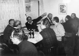 "Sekretariat Migration, Oerlikon" - Veranstaltung, vermutlich 1980er-Jahre