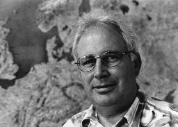 "Alfred Eger, SMUV Zentrale" - Portraitbild, um 1990
