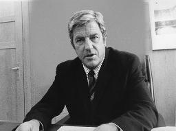 "Heiner P. Schulthess, Konzernleitung BBC, Rüstungschef" - Portraitbild, vermutlich in 1990er-Jahren