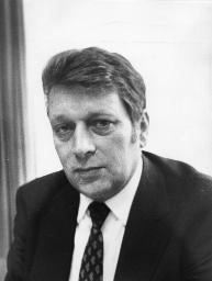 "Otto Messerli, Sekretär SMUV / VPOD Bern" - Portraitbild