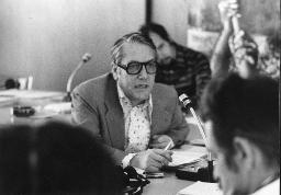 Karl Nussbaumer, Zentralsekretär Gewerkschaft Bau und Industrie (GBI)