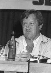 Werner Rupff, Vizepräsidium Zentralsekretär Gewerkschaft Bau und Industrie (GBI); um 1990