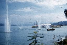 SAFFA 1958: See mit Jets d'eau