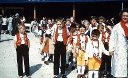 SAFFA 1958: Kinder in Trachten