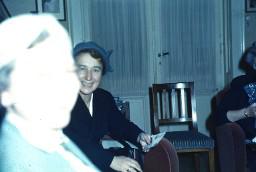SAFFA 1958: Frau mit Hut