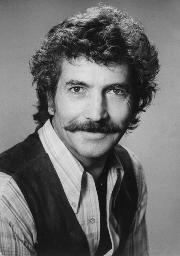 Bob Steffen, mit Schnauz und Ledergilet, um 1970