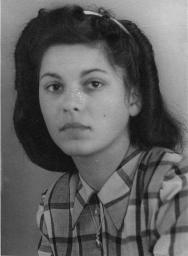 Lilo Eigenmann (Nichte von Bob Steffen); Porträt, um 1945