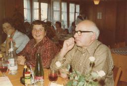 Familienessen mit Steffens, unbekannte Personen, 1978