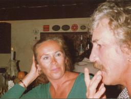 Bob Steffen, unbekannte Frau, 1980
