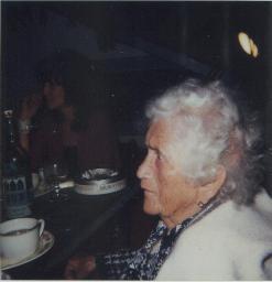 Thekla Maria Steffen-Eigenmann (Mutter von Bob Steffen), um 1985