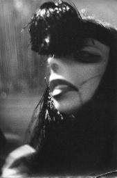 Maske, unbekannte Person; Nahaufnahme, 1960