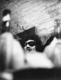 Walter «Pips» Vögeli als Pirat, Porträt; Kostümparty, 1960