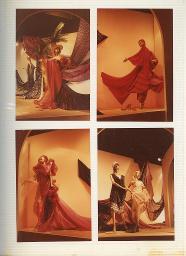 Draperie und Deko; Ausstellung «Seide» im Stadthaus Zürich, Bob Steffen, 1983
