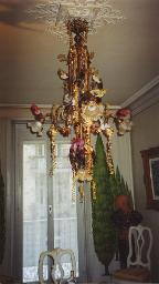 Kristalllüster, Wohnung von Bob Steffen an der Gutenbergstrasse, Bern, um 2000