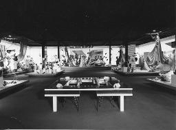 Ausstellung; "Création", Mustermesse Basel (muba), Bob Steffen, um 1970