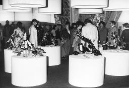 Bally Schuhe, Besucher; "Création", Mustermesse Basel (muba), Bob Steffen, um 1970