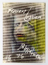 Flyer "Frauen Lesben Bibliothek 76 96"