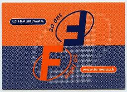 Leporello " 20 Jahre Femwiss" (Verein Feministische Wissenschaft)