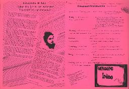 Plakat "Mobilisierungsblatt 27 Frauenzentrums Woche 23.11-28.11 Mattengasse 27" Frauenbefreiungsbewegung