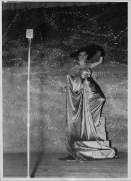 Röbi Rapp als Transvestit vermutlich  im "Kreis" - 1951