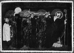 Album Alfred Brauchli, Teil 3/3, Ärzte- und Pflegermission des Schweizerischen Roten Kreuzes an der Ostfront, Winter 1942/1943: "Gemälde in der Kirche von Lemberg"