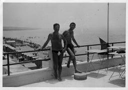 Ferienfoto von Werner Dietrich - in San Leone, Agrigento, Sizilien, ca. 1950-1965