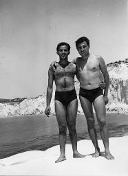 Ferienfoto von Werner Dietrich - in Porto Empedocle, Agrigento, Sizilien, ca. 1950-1965