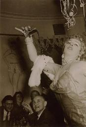 Foto aus Nachlass von Werner Dietrich - Maskenball im "Kreis" - Fasnacht 1955
