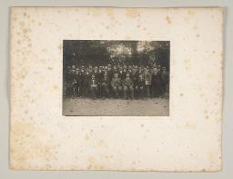 "1. Schweizer Angestelltenkongress", Gruppenfoto in Zürich(?), um 1910