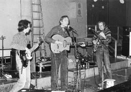 "Hausfest 1979": Musikband während einem Konzert