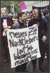 Pride 2007 (2007, Zürich) – "neues ZH Nachtleben: lautlos - belanglos - machtlos"