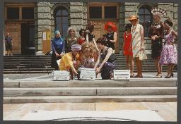 HAZ: Sekretärinnen-Treffen auf der Polyterrasse der ETH (1994, Zürich)