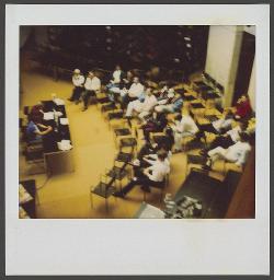 Vortrag in der Biblioteca Salita dei Frati (um 1995, Lugano)