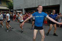Gesamtschweizerische Lesbian&Gay Pride 2005: "Sowieso" (18.06.2005, Luzern) – Tanzauftritt u. a. von "Gayfit Luzern"