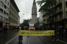 CSD 2007: "Bekenne Dich!" (02.06.2007, Zürich) – "Erlaubt ist, was nicht stört."