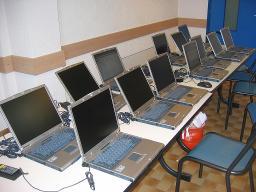 Open Space: "Schwule Gesundheit" (vermutlich April 2006, Vaumarcus) – Computerraum