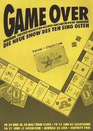 "Ten Sing"; Cevi Schweiz; Plakat