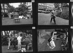 SAH Strassentheater anlässlich des Flüchtlingstages 1984