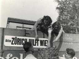 "Aktion Zürich hilft Wien", Zürich um 1947