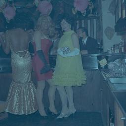 Fasnacht, Restaurant-Bar Barfüsser Zürich, 1968