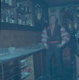 Fasnacht, Restaurant-Bar Barfüsser Zürich, 1968