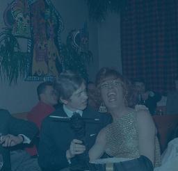 Fasnacht, Restaurant-Bar Barfüsser Zürich, 1968